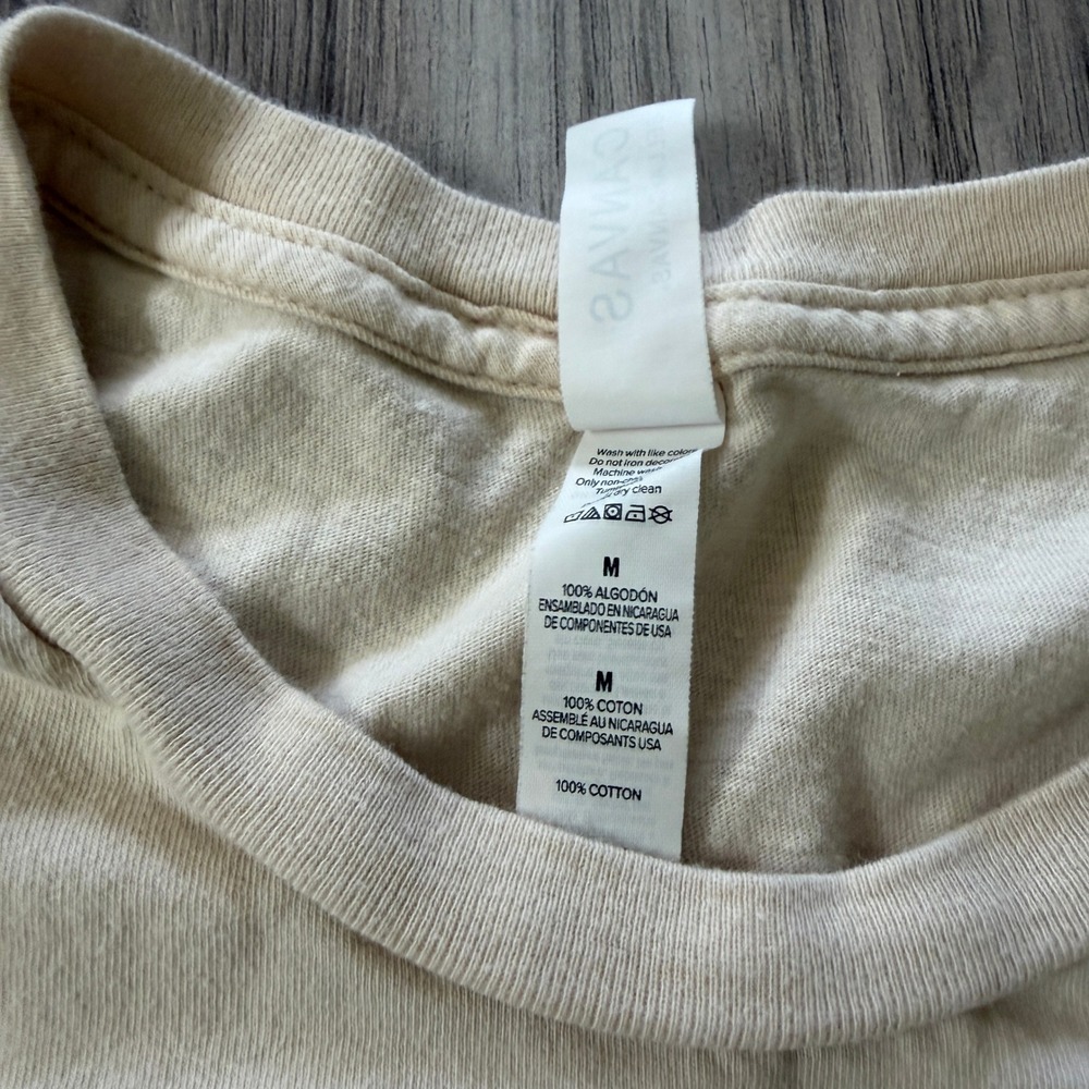 It'll Pass Fox Graphic TShirt Tee Indie Cottagecore Bella Canvas Natural Medium - Picture 4 of 8
